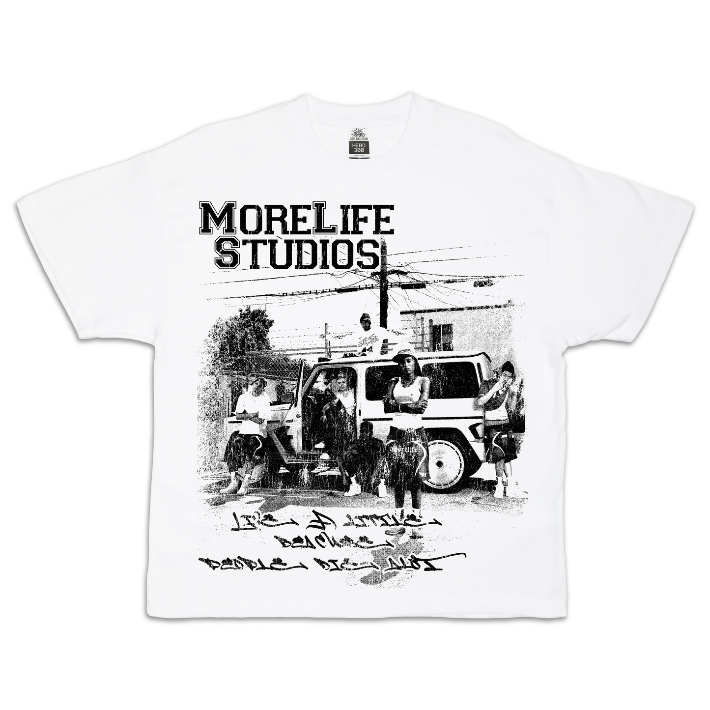 MoreLife Studios – Live A Little Because People Die A Lot Tee