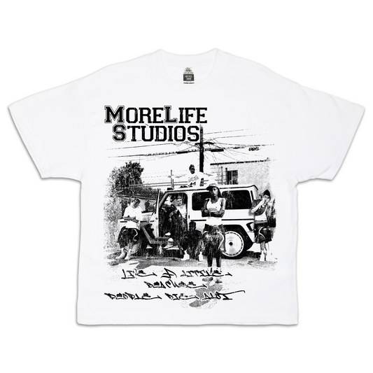 MoreLife Studios – Live A Little Because People Die A Lot Tee